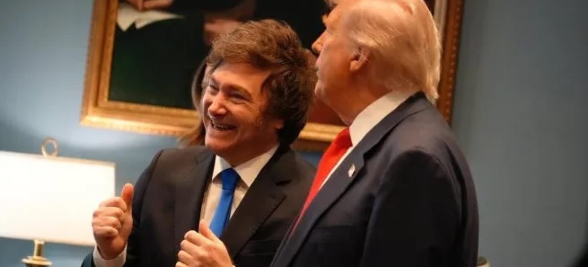 MILEI CELEBRÓ LOS DICHOS DE TRUMP SOBRE MALVINAS. «PASÓ ALGO MUY FUERTE»