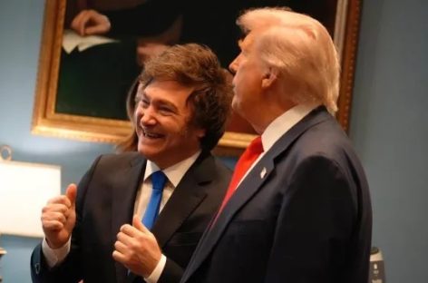 MILEI CELEBRÓ LOS DICHOS DE TRUMP SOBRE MALVINAS. «PASÓ ALGO MUY FUERTE»