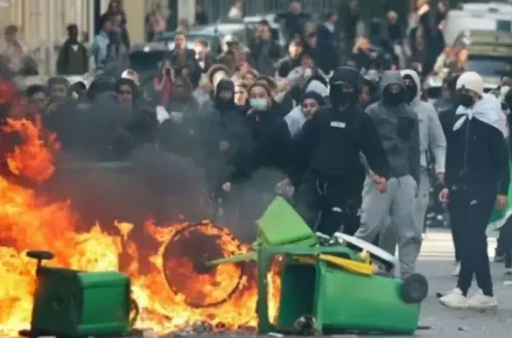 ESCALA LA TENSIÓN EN FRANCIA. LAS PROTESTAS ESTUDIANTILES DEJARON MÁS DE 1.000 HERIDOS Y CASI 500 DETENIDOS